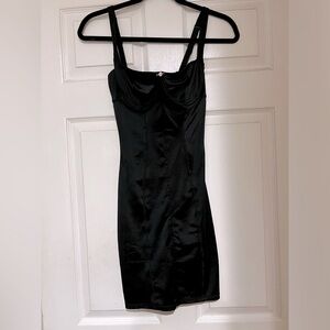 NWT Skims Stretch Satin Mini Dress